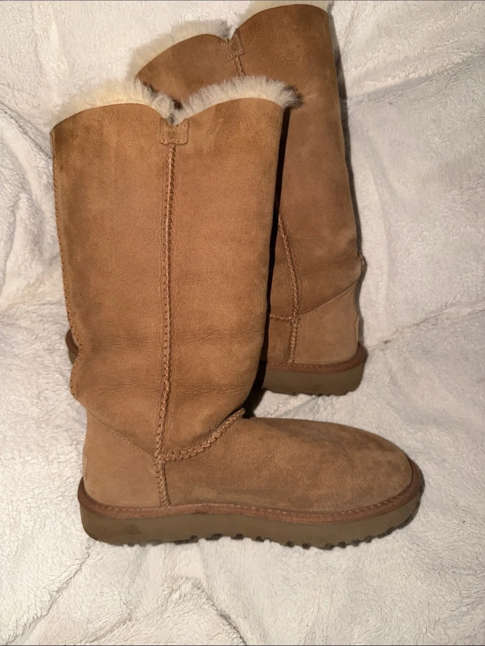 UGG sole visible